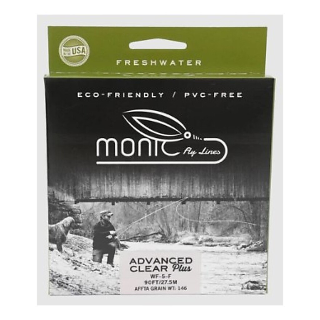 Monic Advanced Clear Plus Flyt Fly Line in der Gruppe Schnüre / Fliegenschnüre / Einhand bei Sportfiskeprylar.se (NFD431r)
