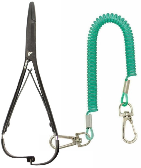 Dr Slick Mitten Scissor Clamp Black in der Gruppe Werkzeuge & Zubehör / Zangen & Scheren / Forceps bei Sportfiskeprylar.se (NFD734-CMS47B)