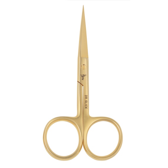 Dr Slick El Dorado Limited Edition 4,5\'\' Hair Scissor in der Gruppe Werkzeuge & Zubehör / Zangen & Scheren / Schnurscheren & Scheren bei Sportfiskeprylar.se (NFD9200-SH45ELDO)