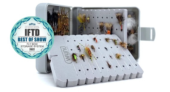 Wynd Bynder Gray Fly Box Flybox in der Gruppe Verwahrung / Boxen & Dosen / Fliegenboxen bei Sportfiskeprylar.se (NFD9297)