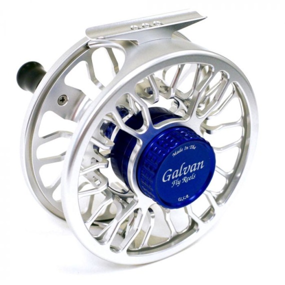 Galvan The Grip Reel G-5 Clear-Blue Hub in der Gruppe Angelrollen / Fliegenrollen & Zusätzliche Spule / Fliegenrollen bei Sportfiskeprylar.se (NFD9316-5Bluer)