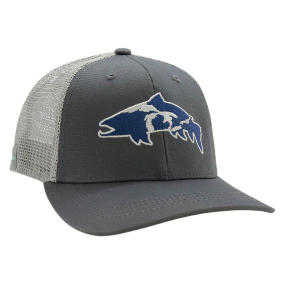 RepYourWater Brimmed Hat Standard Fit Great Lakes - Brown in der Gruppe Kleidung & Schuhe / Kappen & Kopfbedeckungen / Caps bei Sportfiskeprylar.se (NFD9534)