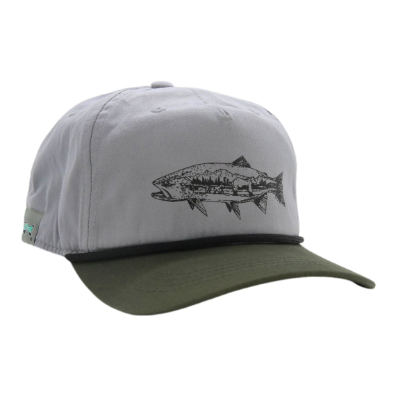 RepYourWater Brimmed Hat 5 Panel Unstructured - Grizzly Trout in der Gruppe Kleidung & Schuhe / Kappen & Kopfbedeckungen / Caps bei Sportfiskeprylar.se (NFD9537)