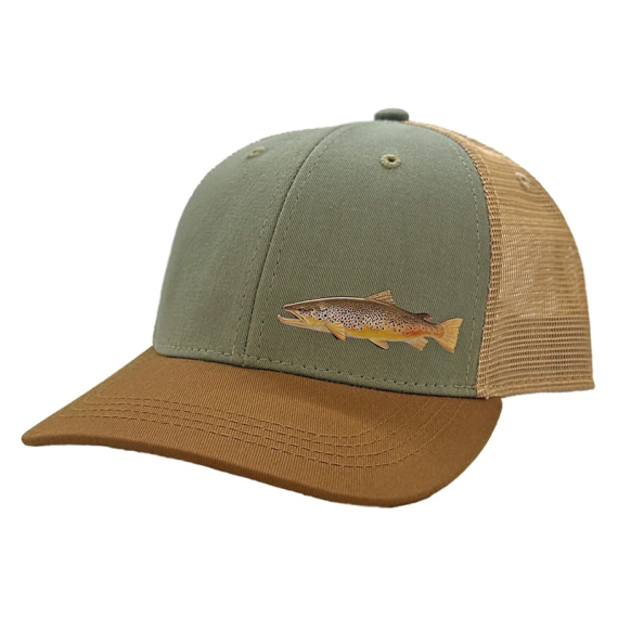 RepYourWater Hat Standard Fit - Tailout Series Brown in der Gruppe Kleidung & Schuhe / Kappen & Kopfbedeckungen / Caps bei Sportfiskeprylar.se (NFD9549)