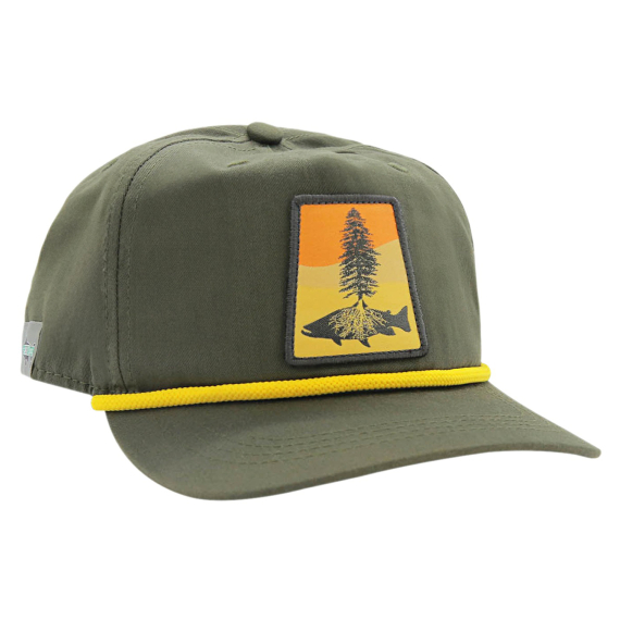 RepYourWater Brimmed Hat 5 Panel Unstructured - Fly Fishing Roots in der Gruppe Kleidung & Schuhe / Kappen & Kopfbedeckungen / Caps bei Sportfiskeprylar.se (NFD9551)