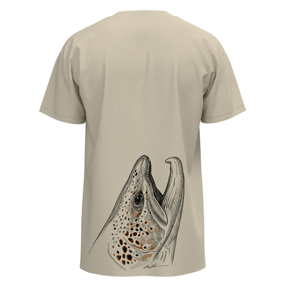 RepYourWater T-Shirt Rising Brown in der Gruppe Kleidung & Schuhe / Kleidung / T-shirts bei Sportfiskeprylar.se (NFD9566-Mr)