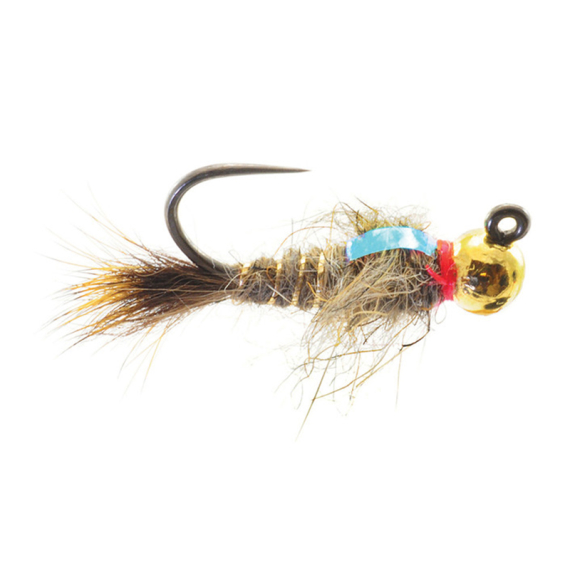 Umpqua Jigged Hare\'s Ear Tungsten in der Gruppe Angelmethoden / Fliegenfischen / Fliegen / Nymphen bei Sportfiskeprylar.se (NFD9636-8r)