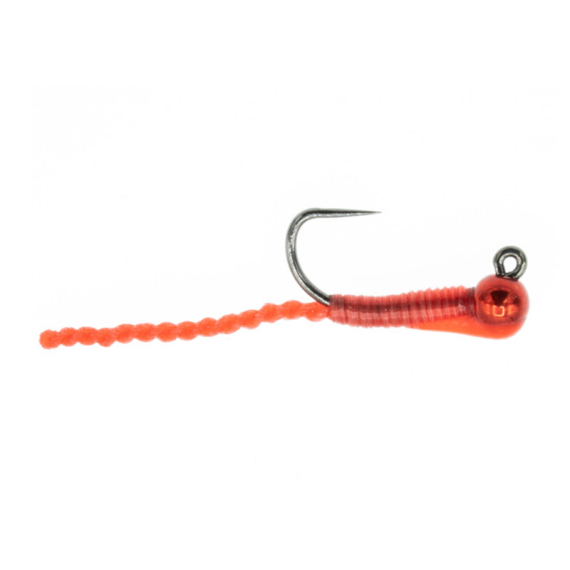 Umpqua Twisted Worm #16 - Red in der Gruppe Köder / Fliegen / Nymphen bei Sportfiskeprylar.se (NFD9639-R)