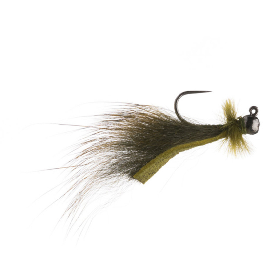 Umpqua Mini Leech Jig #12 - Olive in der Gruppe Köder / Fliegen bei Sportfiskeprylar.se (NFD9641-O12)