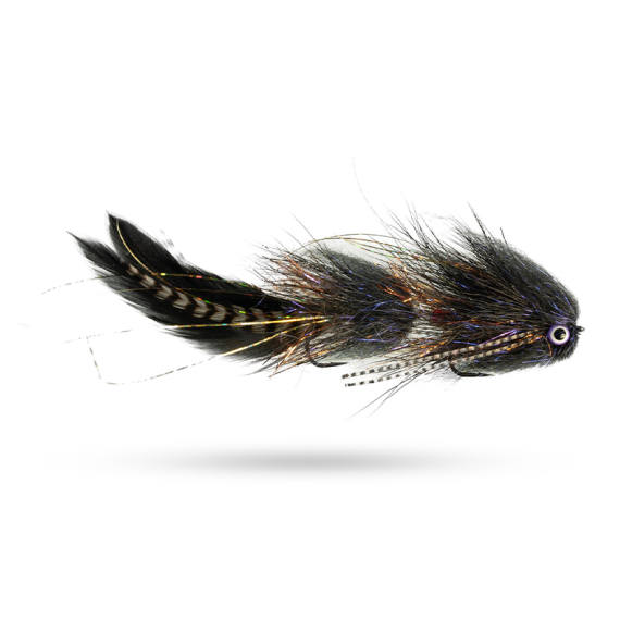 Umpqua Trasher Hurst Black #1 x #2 in der Gruppe Köder / Fliegen / Streamers bei Sportfiskeprylar.se (NFD9655-BL01X02)
