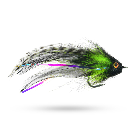 Umpqua Jungle Love Black/Chartreuse #2/0 in der Gruppe Köder / Fliegen / Streamers bei Sportfiskeprylar.se (NFD9658-BC20)