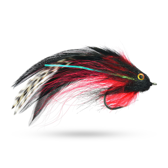 Umpqua Jungle Love Black/Red #2/0 in der Gruppe Köder / Fliegen / Streamers bei Sportfiskeprylar.se (NFD9658-BR20)