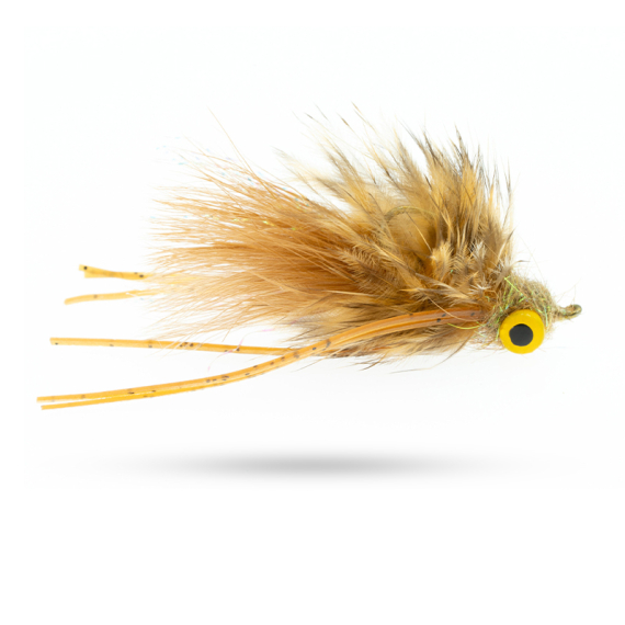Umpqua Super Bugger Beck\'s Tan #6 in der Gruppe Köder / Fliegen / Streamers bei Sportfiskeprylar.se (NFD9673-TA6)