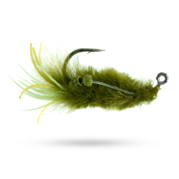 Umpqua Mayhem Crab Chicone Olive #2 in der Gruppe Köder / Fliegen / Salt Water Flies bei Sportfiskeprylar.se (NFD9738-Olive)