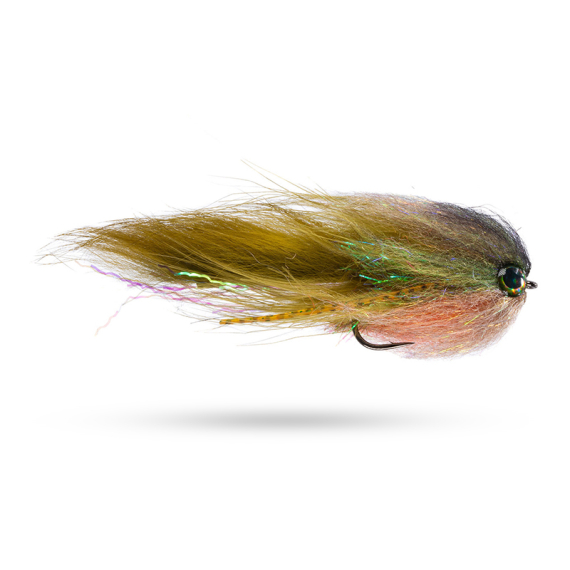 Umpqua Rabbid Strip Streamer Osowski Olive #2 in der Gruppe Köder / Fliegen / Streamers bei Sportfiskeprylar.se (NFD9744-Olive)