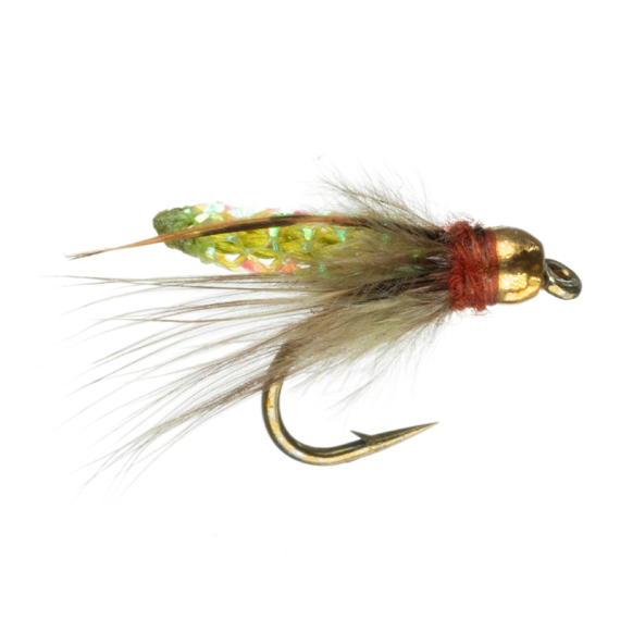Umpqua Pupa BH Olive in der Gruppe bei Sportfiskeprylar.se (NFD9753-OL14r)
