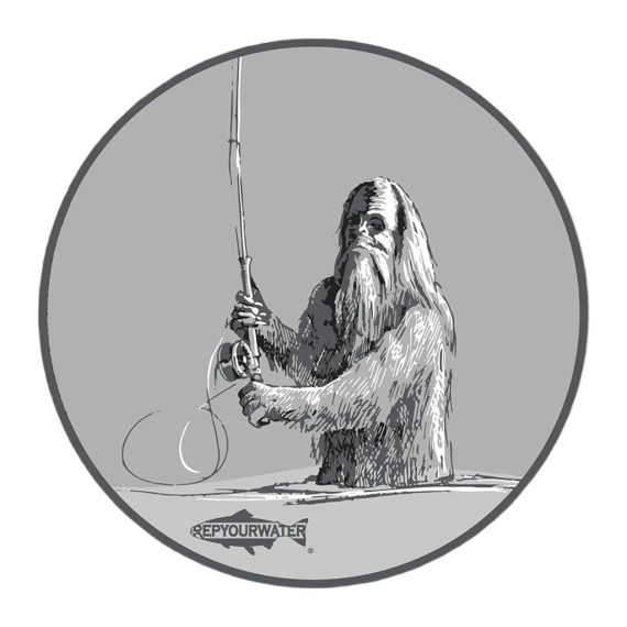 RepYourWater Sticker - Swing Squatch Repeat in der Gruppe Sonstiges / Aufkleber & Dekale bei Sportfiskeprylar.se (NFD9820)