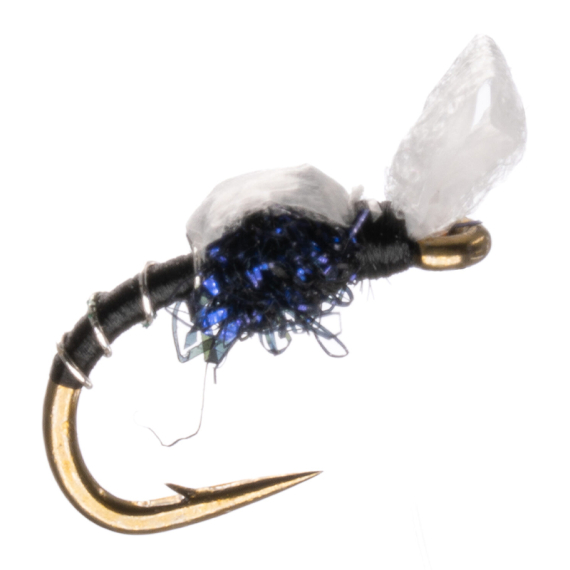 Umpqua Graveyard Midge Wood Black - #18 in der Gruppe Köder / Fliegen / Nymphen bei Sportfiskeprylar.se (NFD9825-Black18)