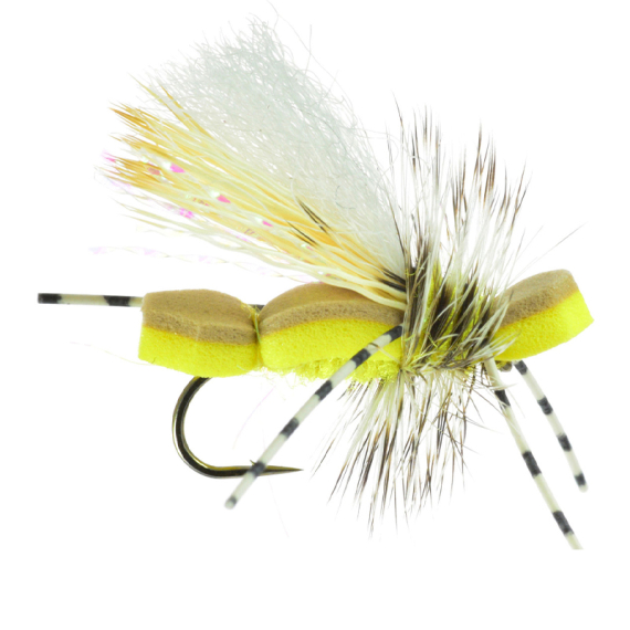 Umpqua 409 Yeager Yellow - #12 in der Gruppe Köder / Fliegen / Trockenfliegen bei Sportfiskeprylar.se (NFD9834)