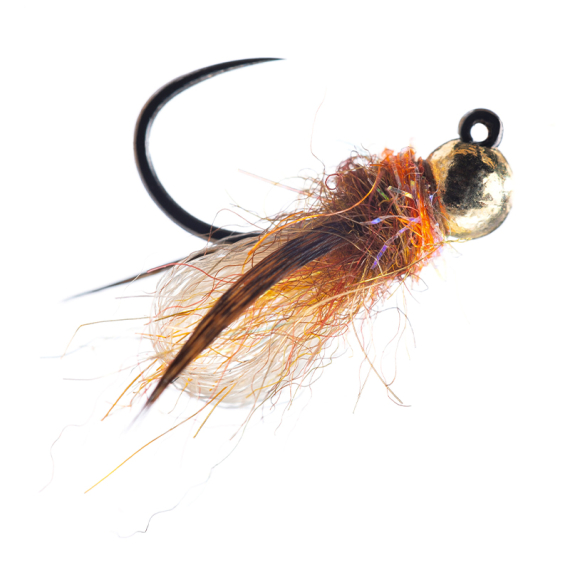 Umpqua Jiggy Caddis Pupa Mercer Amber - #14 in der Gruppe Köder / Fliegen / Nymphen bei Sportfiskeprylar.se (NFD9884-Amber14)