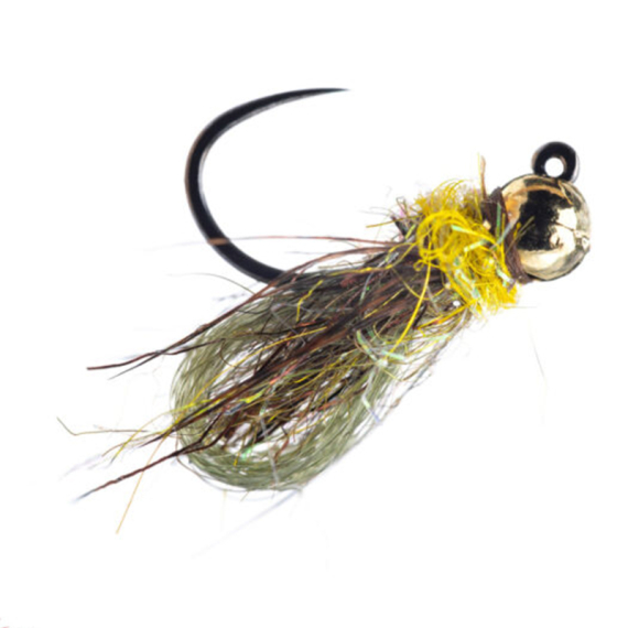 Umpqua Jiggy Caddis Pupa Mercer Olive - #14 in der Gruppe Köder / Fliegen / Nymphen bei Sportfiskeprylar.se (NFD9884-Olive14)