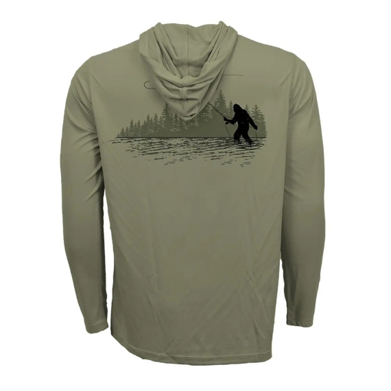 RepYourWater Hooded Sun Shirt ECO50 Tight Loops Squatch in der Gruppe Kleidung & Schuhe / UV-Bekleidung bei Sportfiskeprylar.se (NFD9927-Sr)