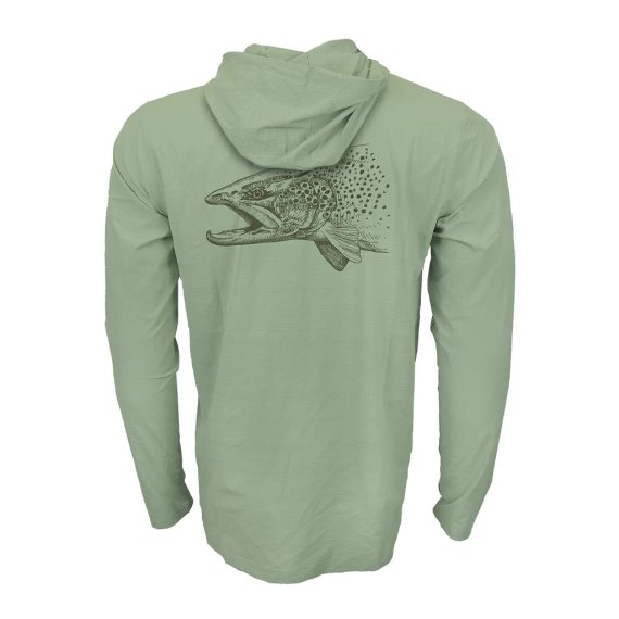 RepYourWater Hooded Sun Shirt Flolite Predator in der Gruppe Kleidung & Schuhe / UV-Bekleidung bei Sportfiskeprylar.se (NFD9929-Sr)