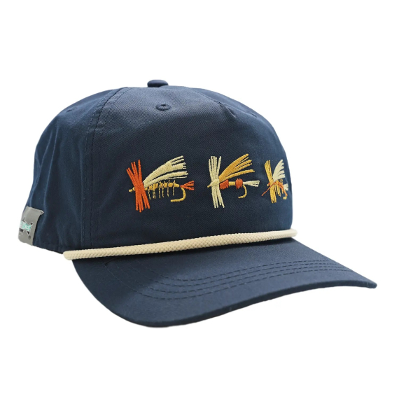 RepYourWater Hat Retro Flies - Unstructured in der Gruppe Kleidung & Schuhe / Kappen & Kopfbedeckungen / Caps bei Sportfiskeprylar.se (NFD9961)