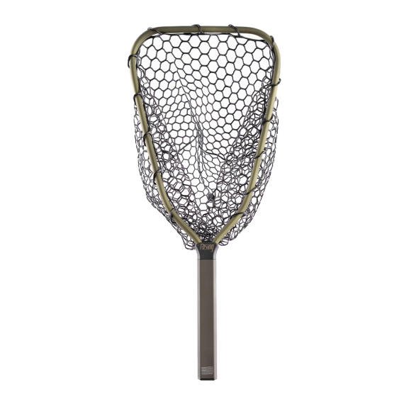 Rising Brookie Landing Net Clear 25cm handle - Moss in der Gruppe Werkzeuge & Zubehör / Kescher / Fliegenfischer-Kescher bei Sportfiskeprylar.se (NFD9962-C-25Moss)