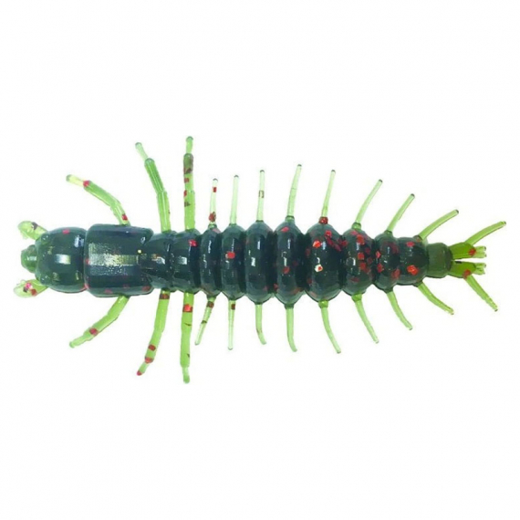 Nikko Zaza Hellgrammite 7,6cm (4stk.) - Watermelon Red Flake in der Gruppe Köder / Gummiköder / Krebse & Creaturebaits / Creaturebaits bei Sportfiskeprylar.se (NIKKO542)