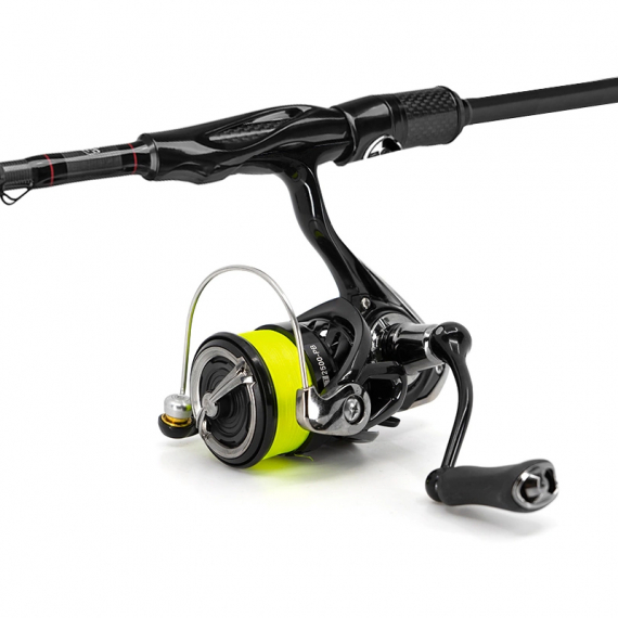 Perchfight v2 Ninja Pitch Black Barsch Combo in der Gruppe Angelmethoden / Raubfischangeln / Angelsets / Spinning Sets bei Sportfiskeprylar.se (NINJAPFSET)