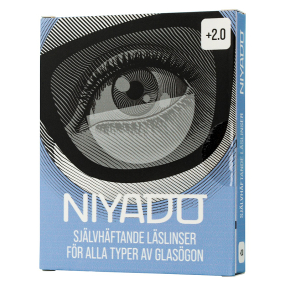 Niyado - Stick on lenses Far-Sighted + in der Gruppe Kleidung & Schuhe / Sonnenbrillen / Zubehör Sonnenbrillen bei Sportfiskeprylar.se (NIY-P10r)