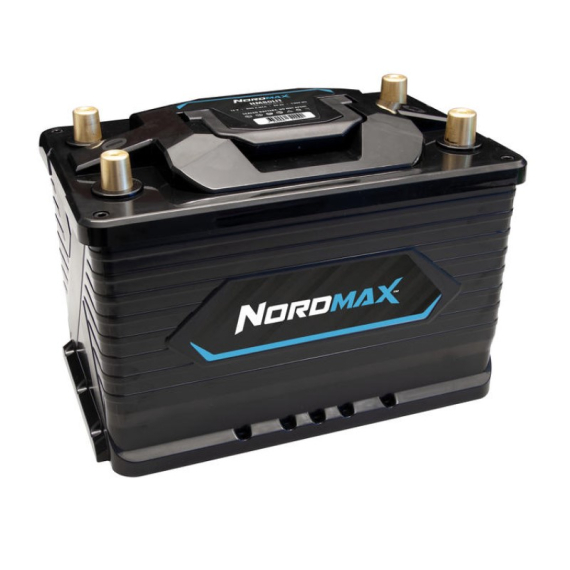 Nordmax Lithium Battery 12V 110Ah BT in der Gruppe Lithium-Batterien bei Sportfiskeprylar.se (NM110LITBT)