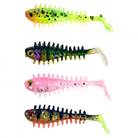 Fox Rage UV Micro Spikey 4 cm 8-pack in der Gruppe Köder / Köder Sets bei Sportfiskeprylar.se (NMC011)