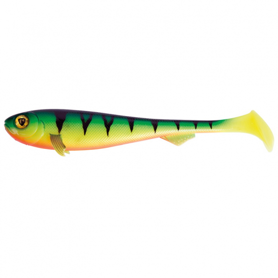 Fox Rage Super Slick Shad UV 23cm / 9\'\' Firetiger - 2pcs in der Gruppe Köder / Gummiköder / Hecht Gummifische bei Sportfiskeprylar.se (NSC044)