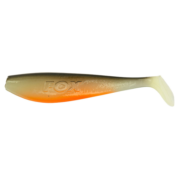 Fox Rage Zander Pro 10 cm/ 4\'\' (bulk) - UV Hot Olive in der Gruppe Köder / Gummiköder / Barsch Gummifische & Zander Gummifische bei Sportfiskeprylar.se (NZS034)