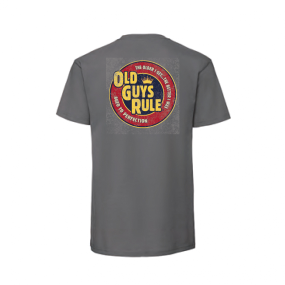 Old Guys Rule - Cracker Charcoal in der Gruppe Kleidung & Schuhe / Kleidung / T-shirts bei Sportfiskeprylar.se (OG313-CHr)