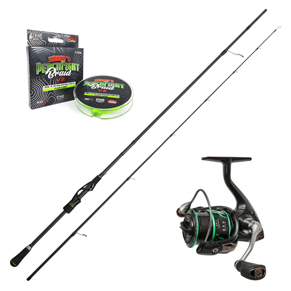 Gunki Overtake Finesse Rod & Chooten Cut Combo 215M 5-21g in der Gruppe Angelsets / Spinning Sets / Barsch Spinning Combo bei Sportfiskeprylar.se (OVERTAKECHOOTENCOMBO)