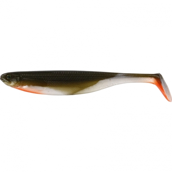 Westin ShadTeez Slim 7,5cm 3g Bass Orange (bulk) in der Gruppe Köder / Gummiköder / Barsch Gummifische & Zander Gummifische bei Sportfiskeprylar.se (P020-021-006)