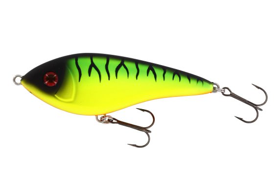Westin Swim 100 mm 34 g Sinkend Firetiger in der Gruppe Köder / Jerkbaits bei Sportfiskeprylar.se (P036-099-011)