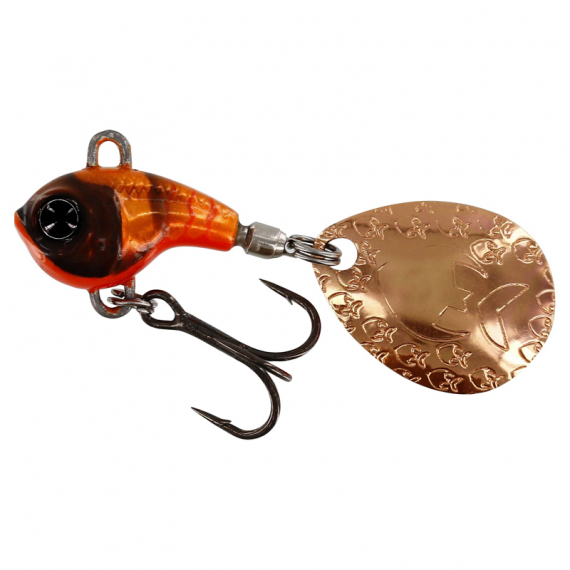 Westin DropBite Tungsten Spin Tail Jig 1,6cm 7g - Fire Craw in der Gruppe Köder / Vibrationsköder bei Sportfiskeprylar.se (P101-568-097)