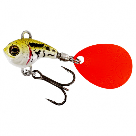 Westin DropBite Tungsten Spin Tail Jig 2,2cm 18g - Pearl Stickleback in der Gruppe Köder / Vibrationsköder bei Sportfiskeprylar.se (P101-579-099)