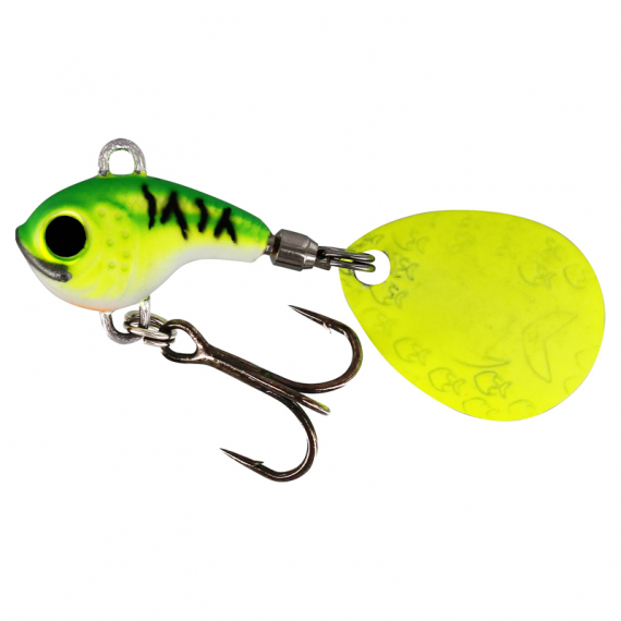 Westin DropBite Tungsten Spin Tail Jig 2,2cm 18g - Chartreuse Ice in der Gruppe Köder / Vibrationsköder bei Sportfiskeprylar.se (P101-633-099)