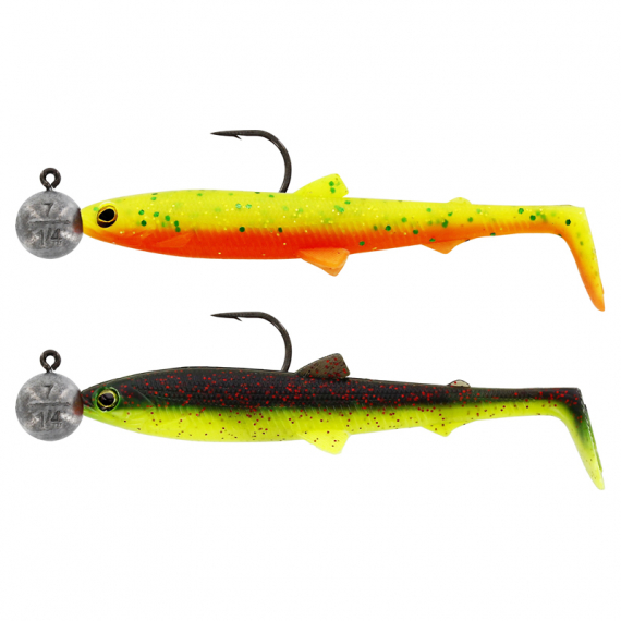 Westin BullTeez 9,5cm R \'N R 7g #4/0 (2pcs) - Dark Water Mix 6 in der Gruppe Köder / Gummiköder / Barsch Gummifische & Zander Gummifische bei Sportfiskeprylar.se (P174-650-163)
