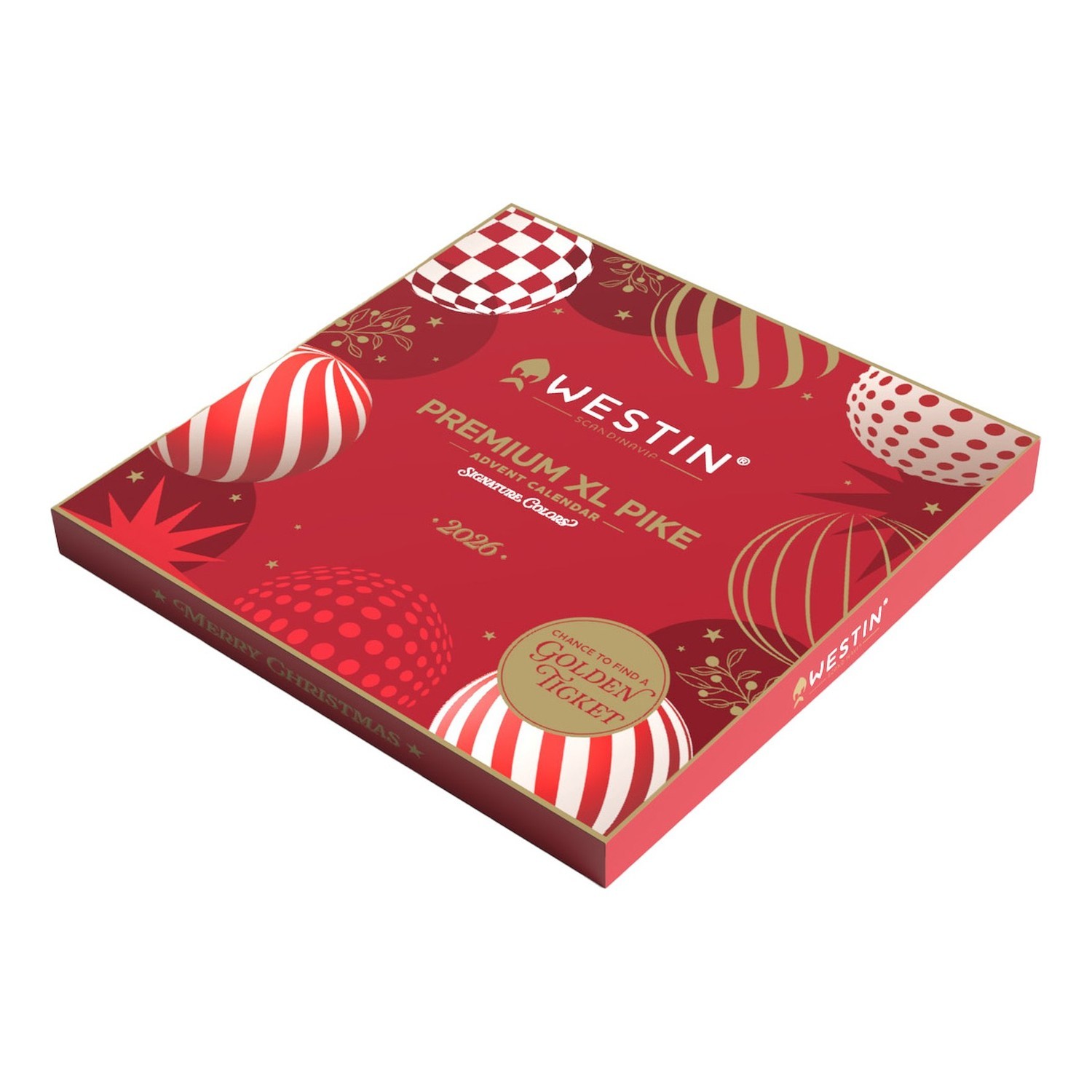 Westin 2026 Premium XL Pike Advent Calendar Box in der Gruppe Sonstiges / Geschenke & Geschenkführer / Adventskalender bei Sportfiskeprylar.se (P333-014-005)