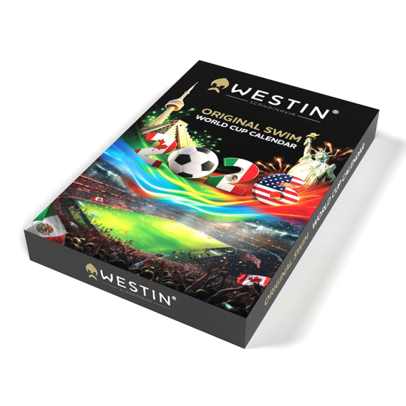 Westin 2026 Original Swim World Cup Calendar in der Gruppe Sonstiges / Geschenke & Geschenkführer / Adventskalender bei Sportfiskeprylar.se (P335-014-005)