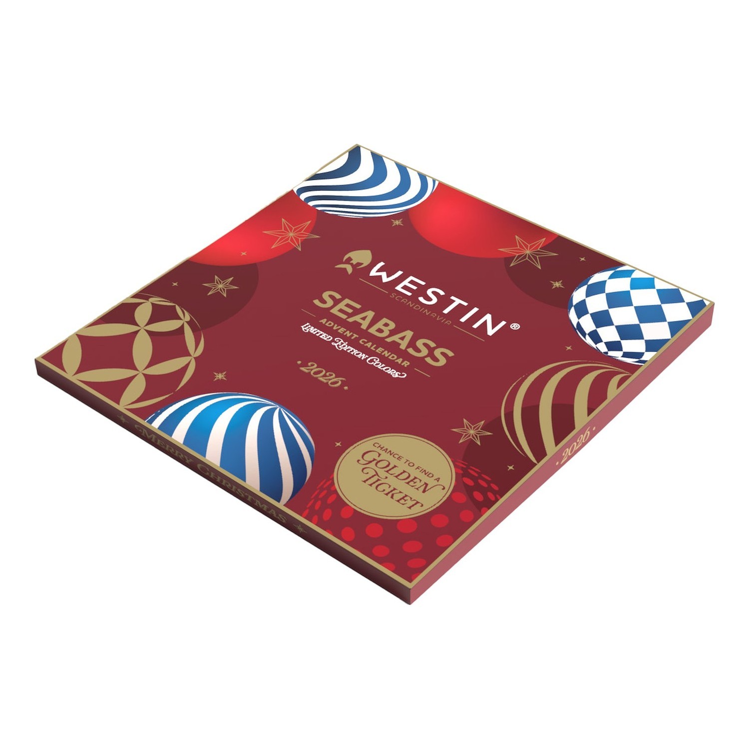 Westin 2026 Premium Seabass Advent Calendar in der Gruppe Sonstiges / Geschenke & Geschenkführer / Adventskalender bei Sportfiskeprylar.se (P337-014-005)