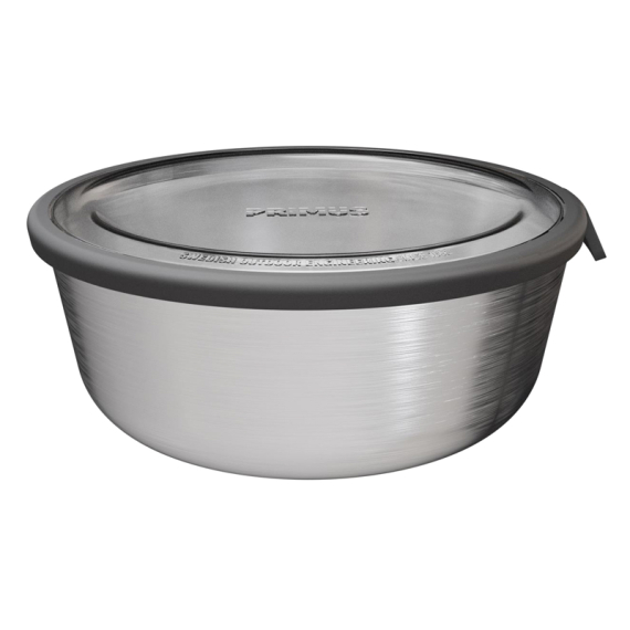 Primus Prepping Bowl w. Lid 1.0L Stainless Steel in der Gruppe Outdoor / Campingküchen & Utensilien / Teller & Schalen / Schalen bei Sportfiskeprylar.se (P743670)