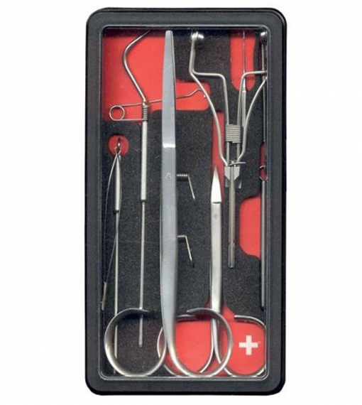Petitjean Tool Set 3 (8 pieces) in der Gruppe Haken & Zubehör / Fliegenbinden / Werkzeuge Fliegenbinden / Werkzeugsets Fliegenbinden bei Sportfiskeprylar.se (PE-T100)