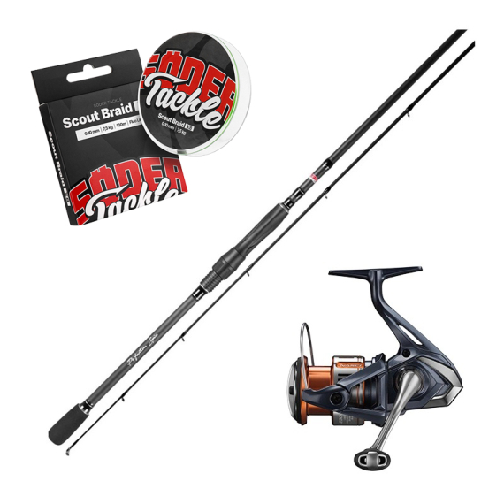 Söder Tackle Perfection Spin 7\'6\'\' 5-30g Nasci Combo in der Gruppe Angelsets / Spinning Sets / Barsch Spinning Combo bei Sportfiskeprylar.se (PERFECTIONNASCIV2COMBO)
